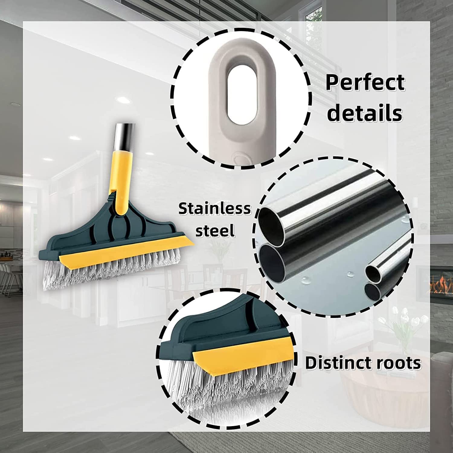 Sparkling Floors. Zero Effort. The 2-in-1 Power Wiper
